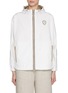 Main View - Click To Enlarge - BRUNELLO CUCINELLI - Hooded Logo Patch Sport Club Jacket