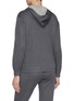 Back View - Click To Enlarge - BRUNELLO CUCINELLI - Zip Up Fleece Hoodie