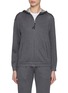 Main View - Click To Enlarge - BRUNELLO CUCINELLI - Zip Up Fleece Hoodie