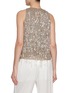 Back View - Click To Enlarge - BRUNELLO CUCINELLI - Waterfall Sequin Embellished Silk Top