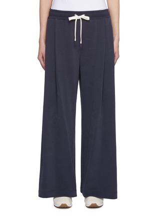 Main View - Click To Enlarge - BRUNELLO CUCINELLI - Drawstring Cotton Sweatpants