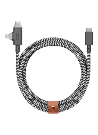 Main View - Click To Enlarge - NATIVE UNION - Belt Cable Duo Pro C to C/L 2.4M — Zebra