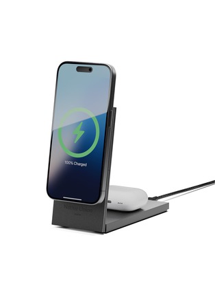 Detail View - Click To Enlarge - NATIVE UNION - Rise 2-in-1 Magnetic Wireless Charger — Black