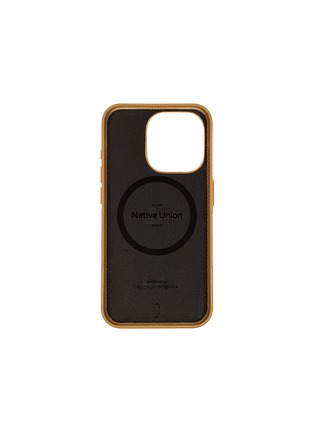 Detail View - Click To Enlarge - NATIVE UNION - (Re)Classic Case for iPhone 16 Pro — Kraft