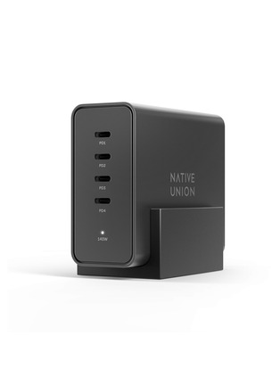 Detail View - Click To Enlarge - NATIVE UNION - Fast GaN Charger Pro PD 140W — Black