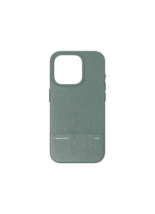 Main View - Click To Enlarge - NATIVE UNION - (Re)Classic Case for iPhone 16 Pro — Slate Green