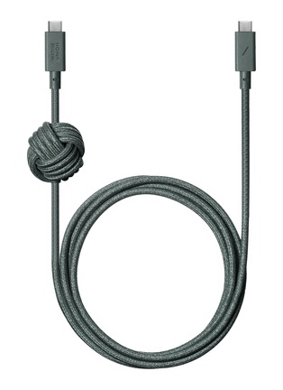 Main View - Click To Enlarge - NATIVE UNION - Anchor Cable C to C 3M — Slate Green