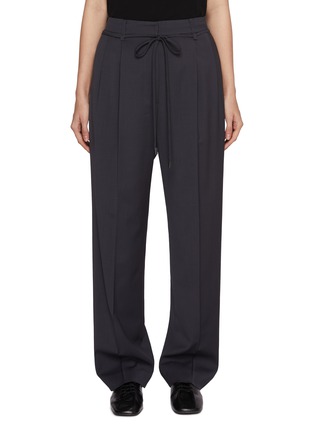 Main View - Click To Enlarge - LE17SEPTEMBRE - Waist String Tuck Pants