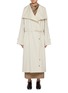 Main View - Click To Enlarge - LE17SEPTEMBRE - Cowl Neck Cotton Blend Coat