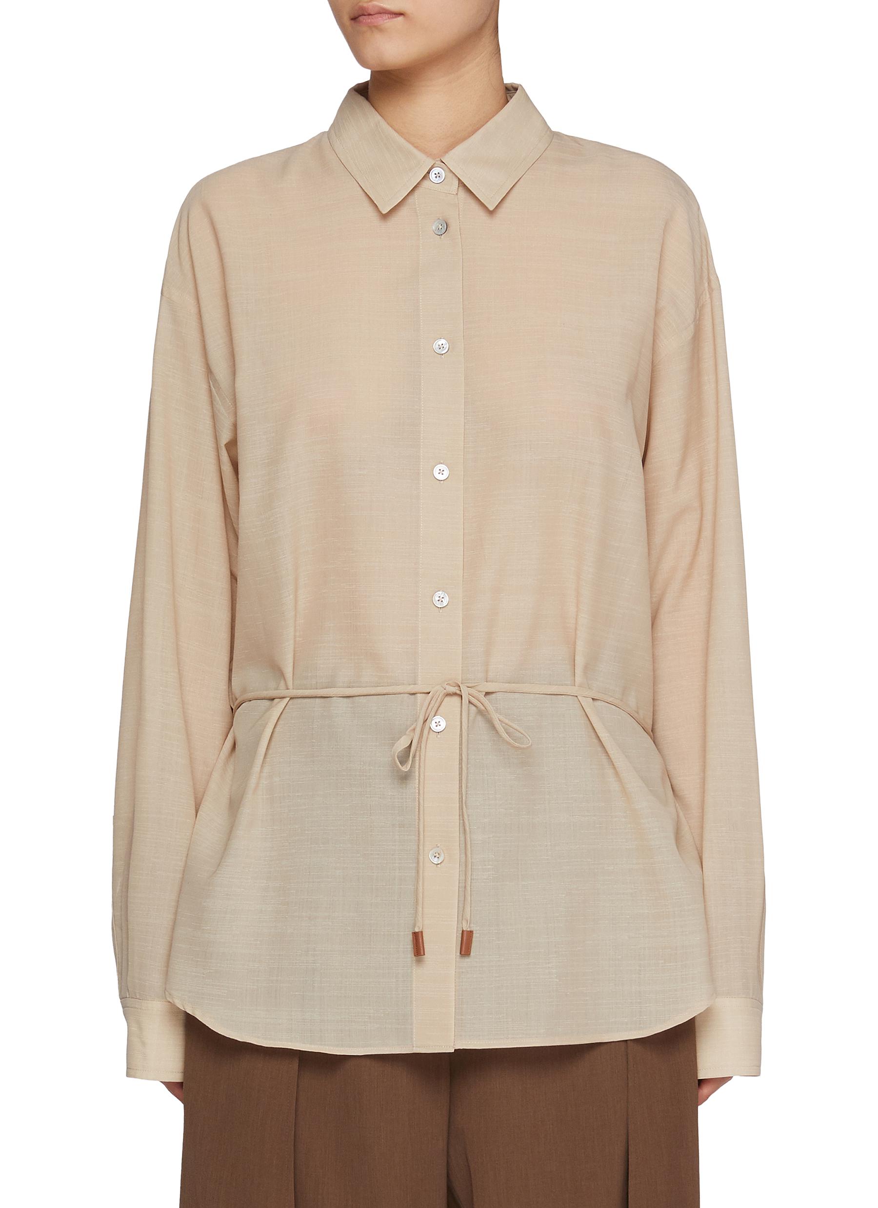 Back Waist String Shirt - Image 1