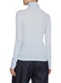 Back View - Click To Enlarge - LE17SEPTEMBRE - Sheer Cotton Turtleneck Top