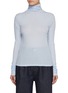 Main View - Click To Enlarge - LE17SEPTEMBRE - Sheer Cotton Turtleneck Top