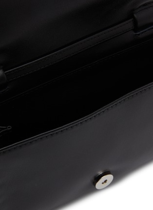 Detail View - Click To Enlarge - Y'S - Metal Clasp Leather Clutch Bag