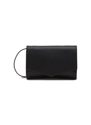 Main View - Click To Enlarge - Y'S - Metal Clasp Leather Clutch Bag