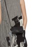 Figure View - Click To Enlarge - Y'S - Metal Clasp Leather Clutch Bag