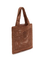 トートバッグ CHLOE' Summer banana rafia tote bag Summer Banana raffia-effect tote bag in beige - Chloe