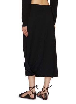 Back View - Click To Enlarge - LEMAIRE - Twisted Hem Skirt