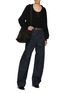 Figure View - Click To Enlarge - LEMAIRE - Twisted V-Neck Wool Blend Cardigan