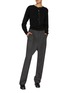 Figure View - Click To Enlarge - LEMAIRE - Dropped Crotch Wool Pants