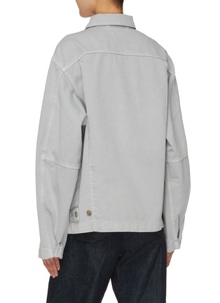 Back View - Click To Enlarge - LEMAIRE - Garment Dyed Cotton Boxy Jacket
