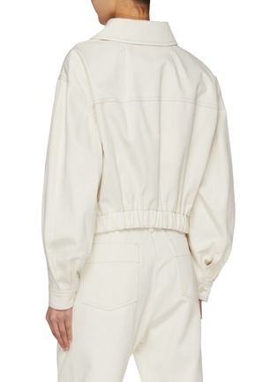 Back View - Click To Enlarge - LEMAIRE - Short Blouson Cotton Jacket