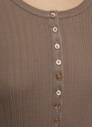  - LEMAIRE - Button Rib Bodysuit