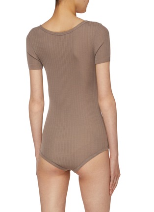 Back View - Click To Enlarge - LEMAIRE - Button Rib Bodysuit