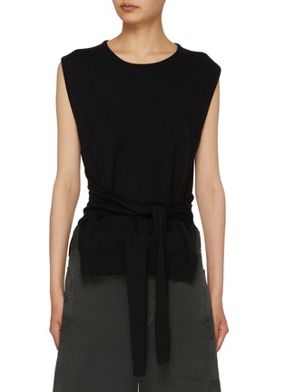Main View - Click To Enlarge - LEMAIRE - Trompe L'oeil Sleeveless Sweater