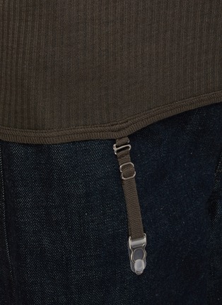  - LEMAIRE - Seamless Rib Suspender Tank Top