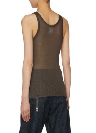 Back View - Click To Enlarge - LEMAIRE - Seamless Rib Suspender Tank Top