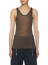 Main View - Click To Enlarge - LEMAIRE - Seamless Rib Suspender Tank Top