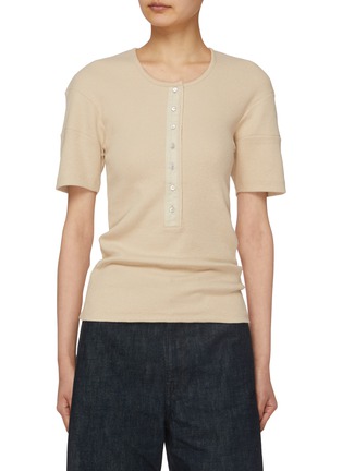 Main View - Click To Enlarge - LEMAIRE - Rib Jersey Top
