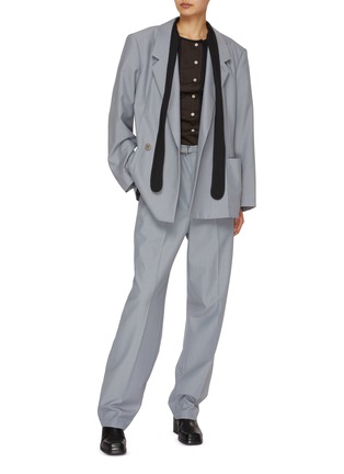 Figure View - Click To Enlarge - LEMAIRE - Double Breasted Blazer