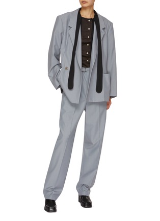Figure View - Click To Enlarge - LEMAIRE - Belted Tailored Pants
