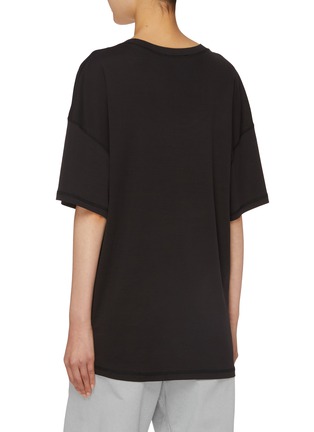 Back View - Click To Enlarge - LEMAIRE - Rib Cotton Jersey T-Shirt