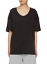 Main View - Click To Enlarge - LEMAIRE - Rib Cotton Jersey T-Shirt