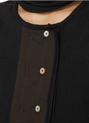  - LEMAIRE - Asymmetrical Scarf Neck Top