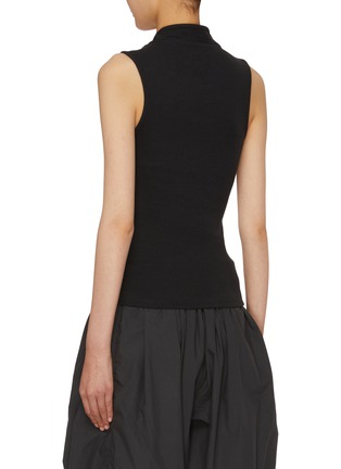 Back View - Click To Enlarge - LEMAIRE - Asymmetrical Scarf Neck Top