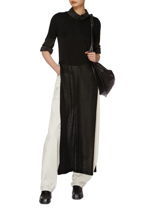 Figure View - Click To Enlarge - LEMAIRE - Side Slit Column Dress