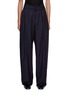 Main View - Click To Enlarge - SONIA CARRASCO - Relaxed Pleated Pinstripe Virgin Wool Pants