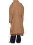 Back View - Click To Enlarge - SONIA CARRASCO - Deconstructed Cotton Trench Coat