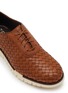 Detail View - Click To Enlarge - COLE HAAN - ZERØGRAND Remastered Woven Leather Oxfords Shoes