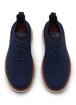 Detail View - Click To Enlarge - COLE HAAN - ZERØGRAND Stitchlite™ Wingtip Mesh Men's Sneakers