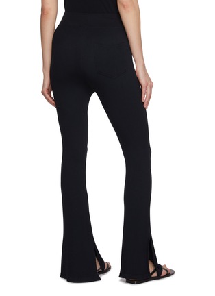 Back View - Click To Enlarge - DETERM - Collagen Ribbed Flared Pants