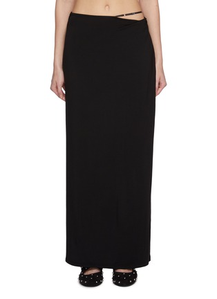 Main View - Click To Enlarge - DETERM - Collagen Strappy Maxi Skirt