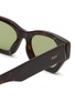 Detail View - Click To Enlarge - SUPER - Tono Square Acetate Sunglasses