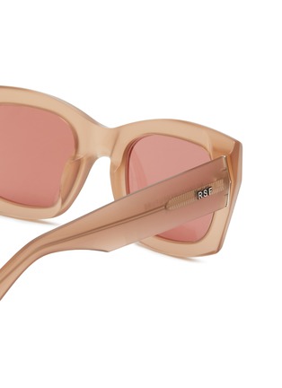 Detail View - Click To Enlarge - SUPER - Komori Square Acetate Sunglasses