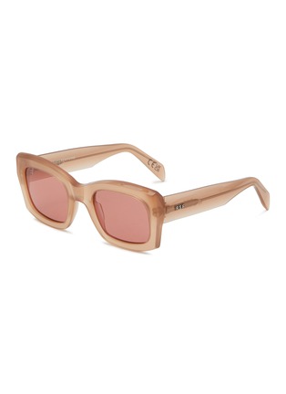 Main View - Click To Enlarge - SUPER - Komori Square Acetate Sunglasses