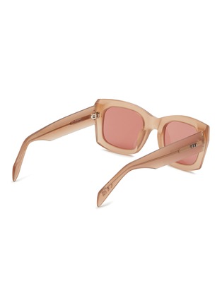 Figure View - Click To Enlarge - SUPER - Komori Square Acetate Sunglasses