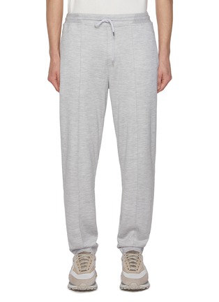 Main View - Click To Enlarge - BRUNELLO CUCINELLI - Elasticated Drawstring Pants